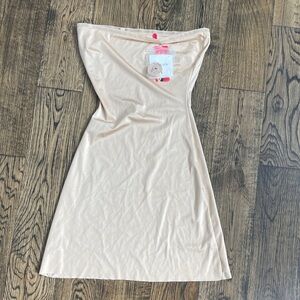 SPANX Cream Shapewear Slip strapless NWT